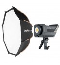SmallRig 3612 RC120D Daylight LED Monolight + SmallRig 4633 LA-O90 Octagonal Softbox