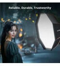 SmallRig 3612 RC120D Daylight LED Monolight + SmallRig 4633 LA-O90 Octagonal Softbox
