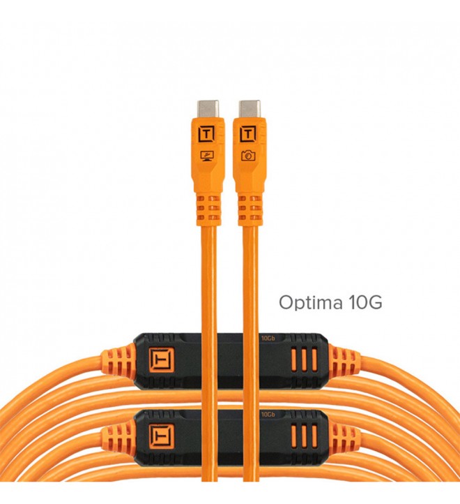 Tether Tools TetherPro Optima 10G USB-C 9.4m - Straight to Straight Cable
