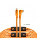 TetherPro Optima 10G USB-C 9.4m - Straight to Right Cable 