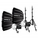 Nanlite Forza 150 LED luč Dual Kit