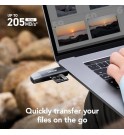 Lexar® Dual Slot USB-AC  microSD™ Card USB 3.1 Reader