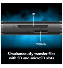 Lexar® Dual Slot USB-AC  microSD™ Card USB 3.1 Reader