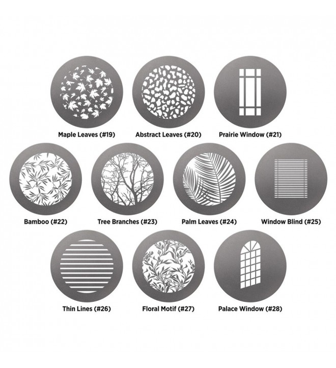 Westcott Optical Spot by Lindsay Adler Gobo Pack 2: Environmental (10-pack) (10-pack)