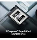Lexar® Professional CFexpress™ Type B card 128GB Silver Serie (R:1750/W:1300MB/s)