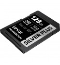 Lexar® Professional SDXC™ 128GB Silver Plus UHS-I (R:205/W:150MB/s) C10 V30 U3