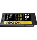 Lexar® Professional SDXC™ 256GB 1800x UHS-II (R:280/W:205MB/s) C10 V60 U3