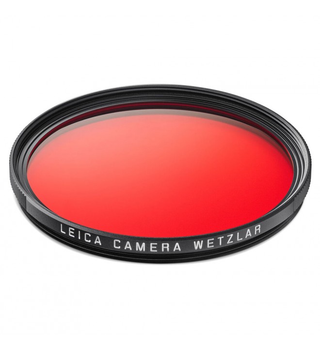 Leica Slim Filter red, E49, black