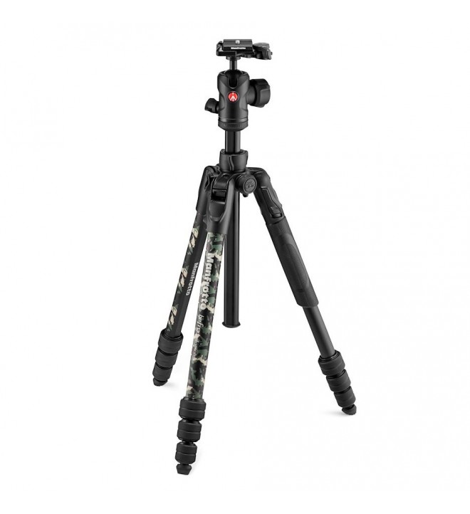 Manfrotto Befree Advanced Camo Wild Green Travel Tripod - New Edition