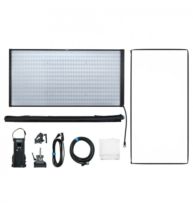 Nanlite PavoSlim 360C LED (2700K–7500K (GM±150)) RGBWW - CRMX