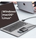 ICY BOX USB 3.2 Gen 1 Card Reader 4-in-1 SD®/micro SD®/MS/CF