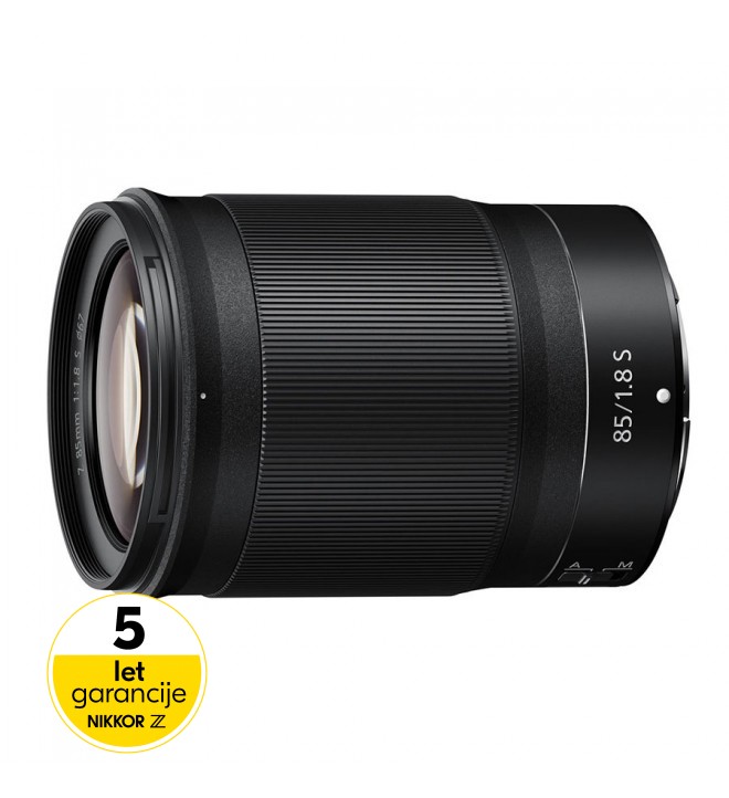 Nikkor Z 85mm f/1.8 S