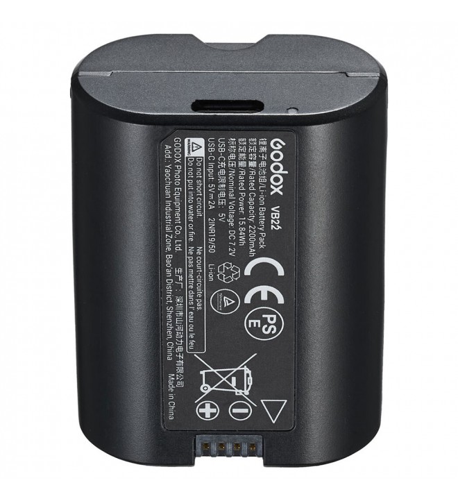 Godox VB22 baterija za bliskavice V1mid in V480