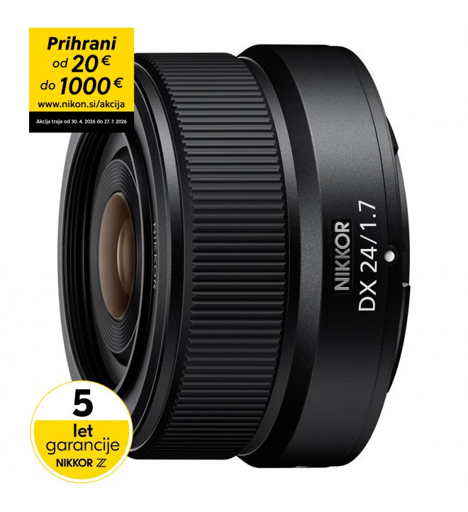 Nikkor Z DX 24mm f/1.7