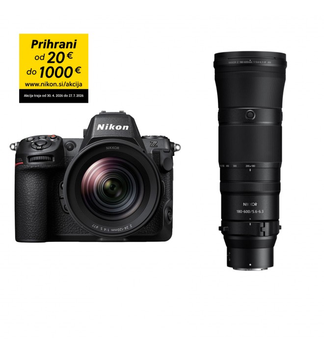 Nikon Z8 + Z 24-120mm F/4 S + Z 180-600mm f/5.6-6.3 VR