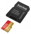 SanDisk Extreme microSD 128GB 190MBs + SD Adapter 