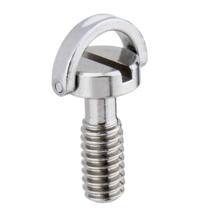 KUPO KS-184 Stainless Steel Flat Head Shaft D Ring 1/4" Screws (21mm)