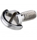 KUPO KS-184 Stainless Steel Flat Head Shaft D Ring 1/4" Screws (21mm)