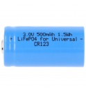 CR123 Accu Li-Ion baterija