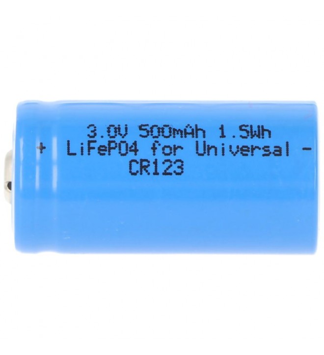 CR123 Accu Li-Ion baterija