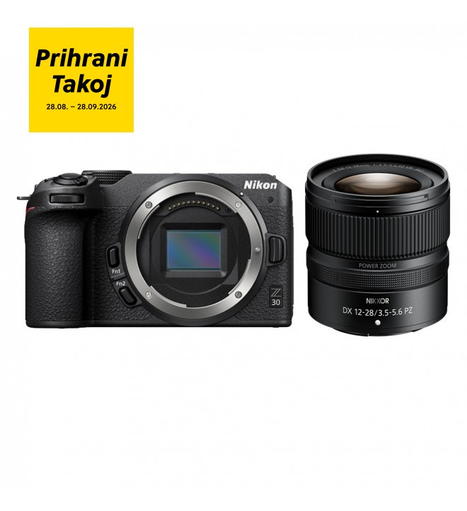 Nikon Z30 + Z DX 12-28mm f/3.5-5.6 PZ VR