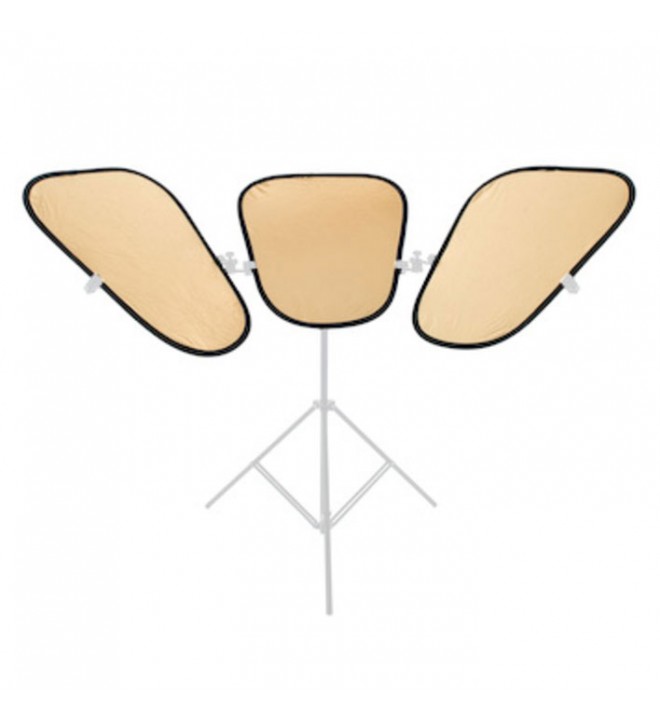 Triflector MKII Set of 3 Gold/White Panels