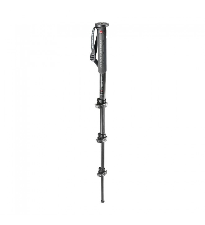 Manfrotto XPRO OVER monopod, 4 sekcije, carbon fibre