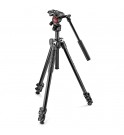 Manfrotto 290 LIGHT ALU VIDEO + BeFree Live fluid video head