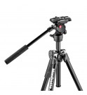 Manfrotto 290 LIGHT ALU VIDEO + BeFree Live fluid video head