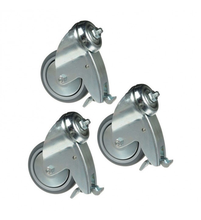 Manfrotto Wheel Set 100mm with Brakes