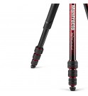 Manfrotto BeFree Advance ALU TWT Stojalo Rdeč